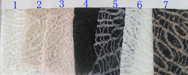 Customized Jacquard Cotton Nylon Lace Fabric Shrink-Resistant SGS CE CY-LW0105 supplier