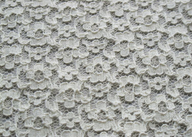 Shrink-Resistant Cotton Nylon Lace Fabric Comfortable 150cm Width CY-LW0148 supplier