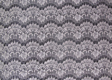 100% Nylon Lace Fabric For Garment , Indoor Ornaments CY-DN0001 supplier