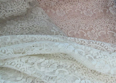 100% Nylon Lace Fabric For Garment , Indoor Ornaments CY-DN0001 supplier