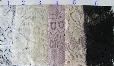 100% Nylon Lace Fabric For Garment , Indoor Ornaments CY-DN0001 supplier