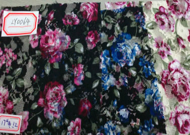 Nice Flower Digital Printed Fabric with Wonderful Printing CY-LY0064 supplier