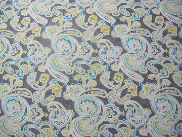 Colored Printed Polyester Lace Fabric Cotton Mesh Burnout Lace of Eco-dyeing Technics(CY-DK0042) supplier