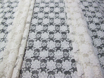 Printed Cotton Charming Polyester Lace Fabric with Allover Lace for Lady Garment(CY-DK0021) supplier