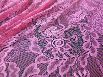 Light hollow gauze 100%nylon leaf lace fabric textile in Guangzhou market (CY-DN0007) supplier