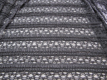 Eco-Friendly Stretch Lace Cotton Spandex Fabric , Beige Elastic Lace Trim CY-LW0220 supplier