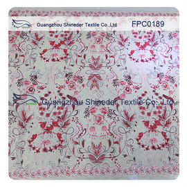 Flowers wreathed with vine Polyester&amp;Cotton Burnout Lace Fabric  for dress/ladies garment supplier