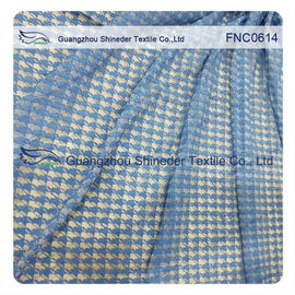 Classic Houndstooth  Irregular 42% Nylon 58% Cotton Fabric for casual wear supplier