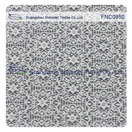 Sunflower Star soft  Bush Nylon &amp; Cotton lace fabric for lady dress supplier