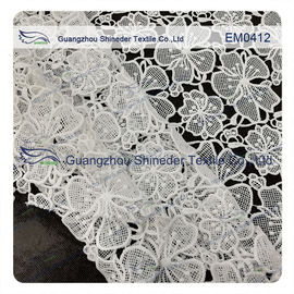 Embroidery Lace Fabric for garment,ladies dress,wedding dress supplier