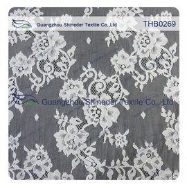 Countless flowers  3*1.5m size  100% nylon chantilly lace fabric for Wedding dress supplier