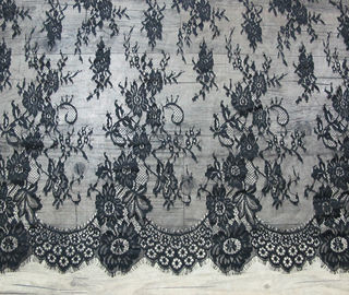 White Decorative Eyelash Lace Trim with 80cm Width CY-HB0460 supplier
