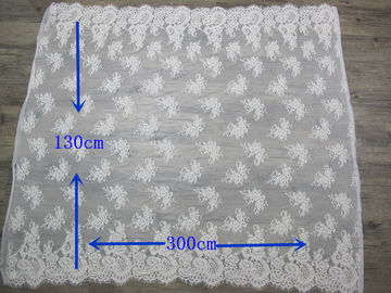Corded Cotton Bridal Lace Trim Fabric For Wedding Dresses CY-HB0478 supplier