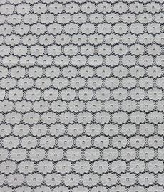 Regularty of typography nylon&cotton Lace fabric  for ladies garment supplier