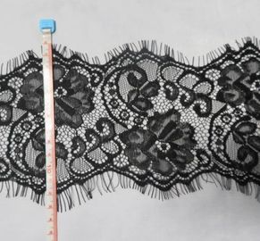 Flower Eyelash Lace Trim for lingerie bedding and home textile supplier