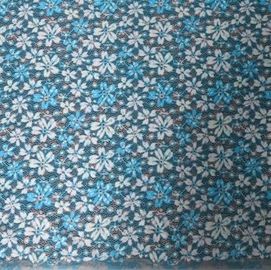 spandex & polyester Digital Printed Fabric , Print Stripe Lace Normal Dyeing supplier