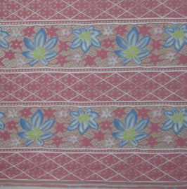 100P Flower Digital Printed Fabric for ladies dress supplier