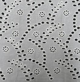 Cotton Eyelet Lace Trim Elastic supplier