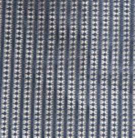 Blue Dragonfly Design Polyester Lace Fabric Jacquard Technics For Dress supplier