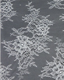 white or else  of 100% Nylon for fashion garments, wedding dress supplier