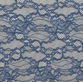 Nylon Spandex Elastic Lace Fabric supplier