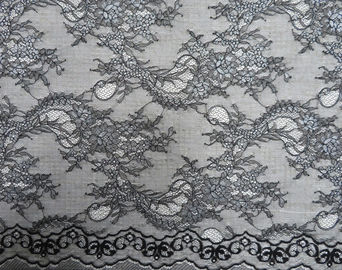 Gold Metallic Lace Fabric supplier