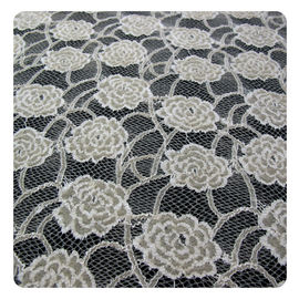 Eco-Friendly Brushed Lace Fabric Yellow supplier