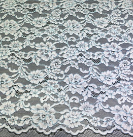 Cotton Nylon Cord Lace Fabric floral flower pattern for garmen wholesale supplier