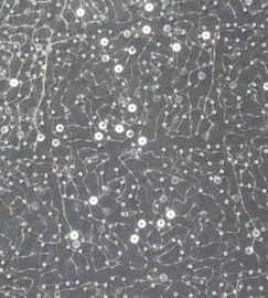 Multi-colors Embroidery Beaded Lace Fabric supplier