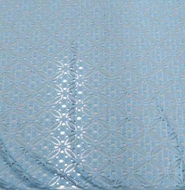 Elastic Lace Fabric of Spandex &amp; Nylon with Elliptic Little Flower Pattern supplier