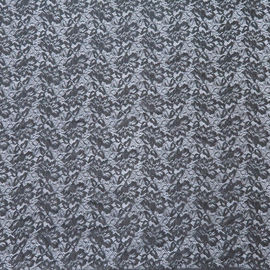 Breathable Black Elastic Lace Fabric , Wedding Dresses Lace Fabric supplier