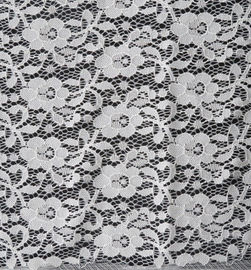 Fashion Garment Elastic Lace Fabric Eco Friendly AZO Free Dyeing supplier