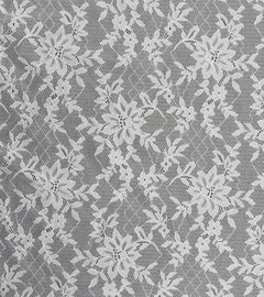 Spandex Elastic Lace Fabric With 140cm Width OEM / ODM supplier
