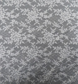 Spandex Elastic Lace Fabric With 140cm Width OEM / ODM supplier