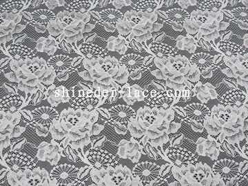 150cm width nylon lace fabric floral/special leaf pattern for women's garment SYD-0170 supplier