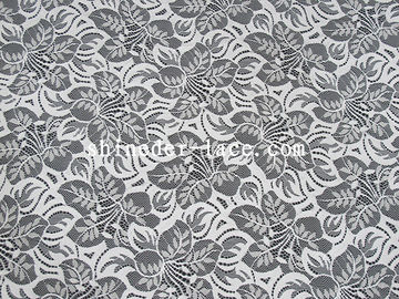 Pink / White Cotton Nylon Lace Fabric Or Customization Color For Apparel SYD-0182 supplier