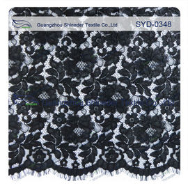 Custom Nylon And Cotton Thic Wedding Dress Cord Lace Fabric Trimming supplier